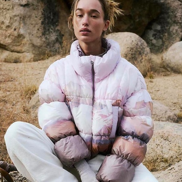 NEW Free People In A Bubble Shine Jacket - Picture 1 of 8